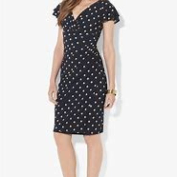 Lauren Ralph Lauren Dresses & Skirts - Lauren by Ralph Lauren Black & White Polka Dot Dress. Sz 10